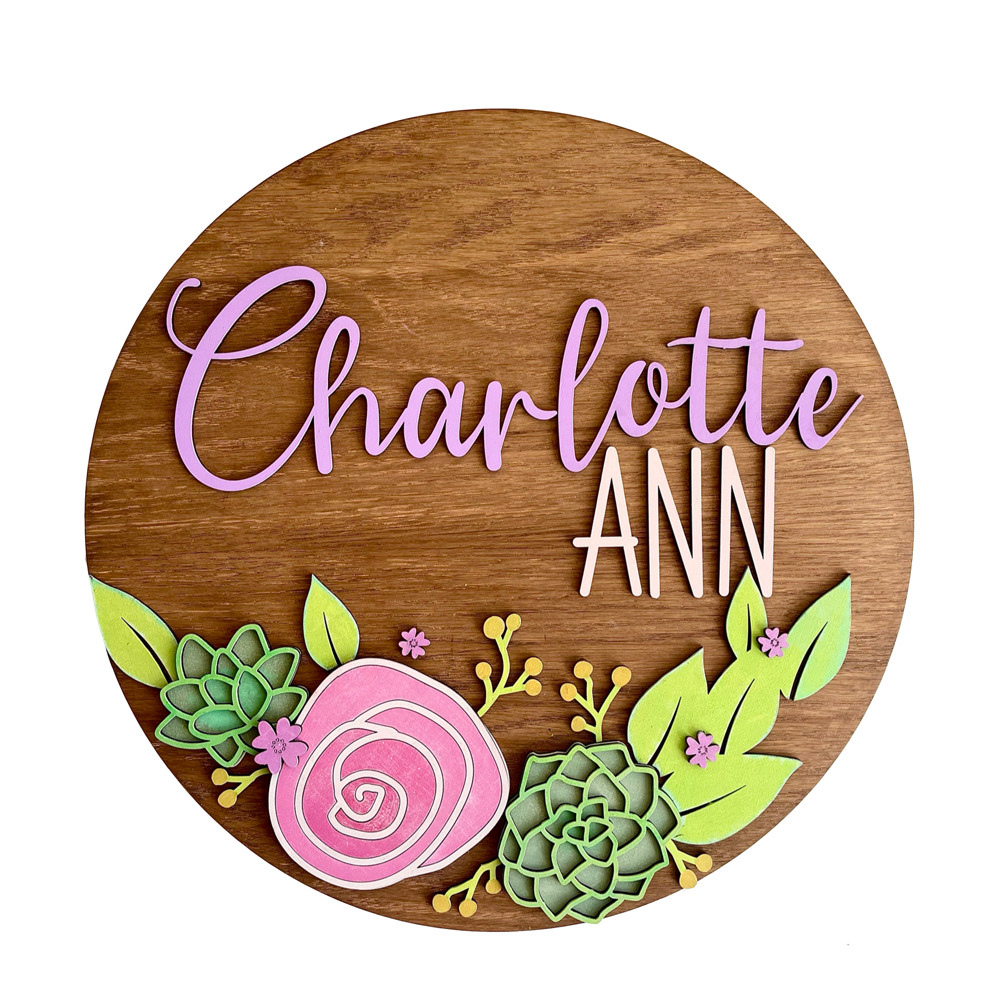 Nursery Name Sign Made In Australia