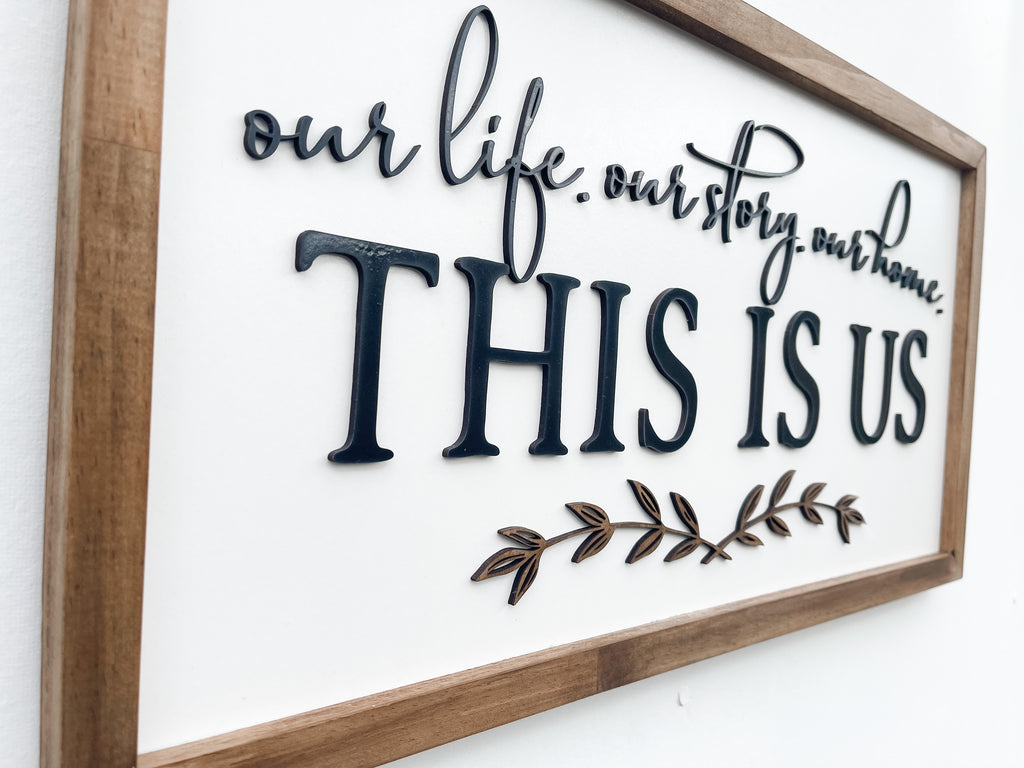 Rustic Farmhouse Style Wood Signs