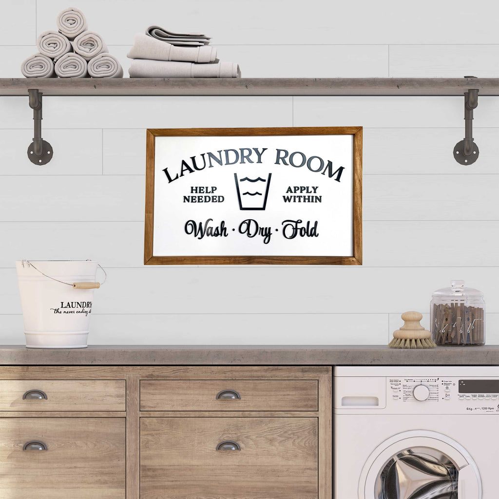 Farmhouse Style Rustic Wood Sign 