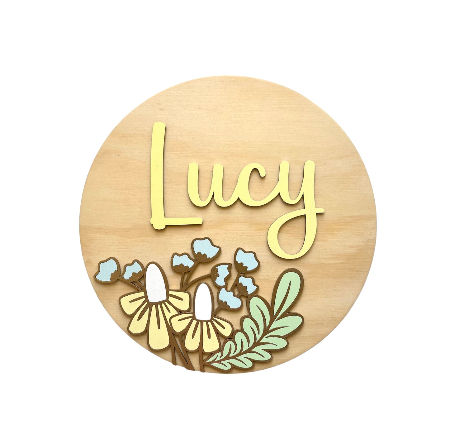 Wooden Name Plaques for Wall
